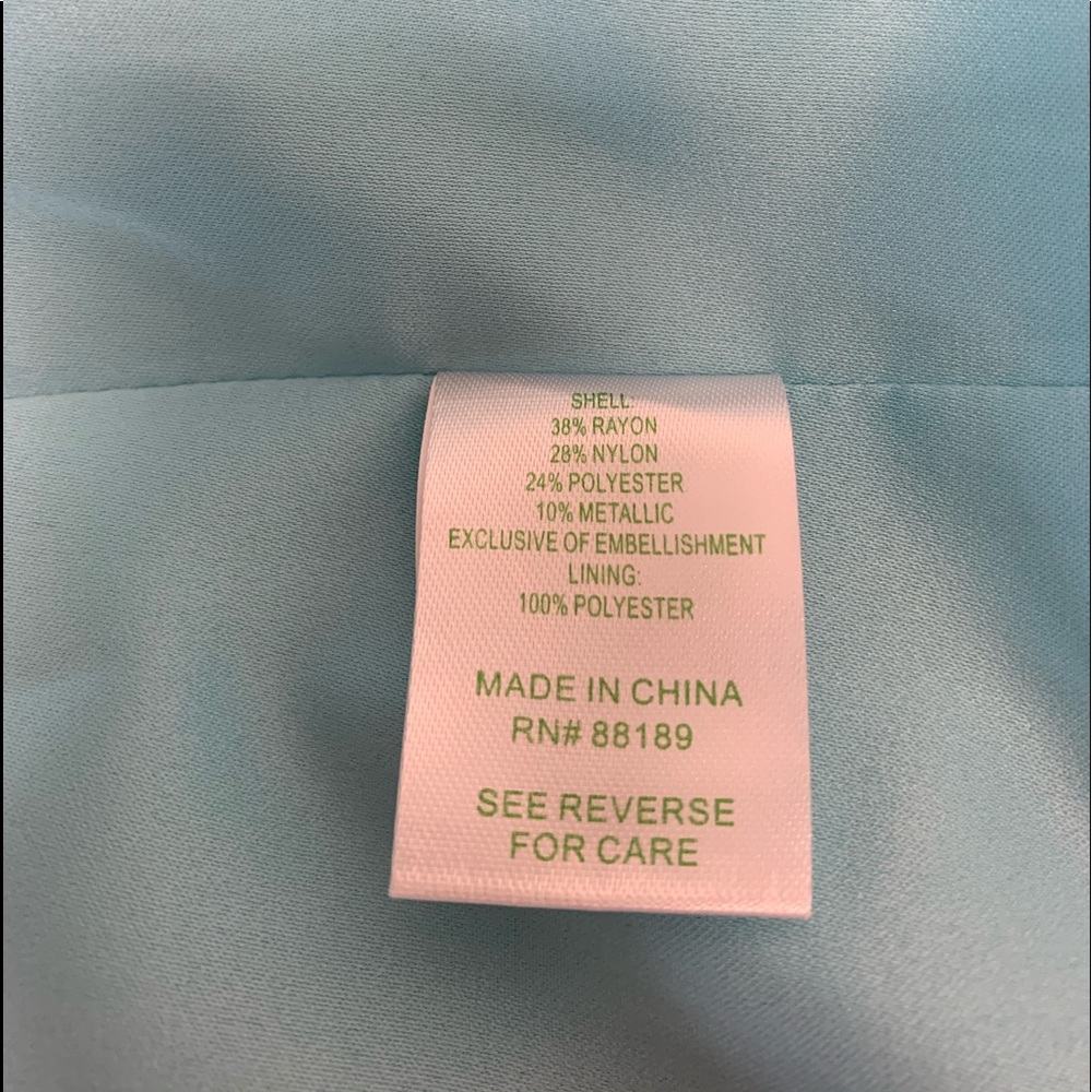 Lilly Pulitzer Shift Dress Spa Blue Size 00 - Picture 12 of 14